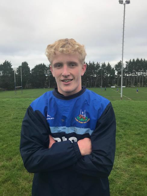 Daf Waters - vital try for St Clears Daf Waters - vital try for St Clears